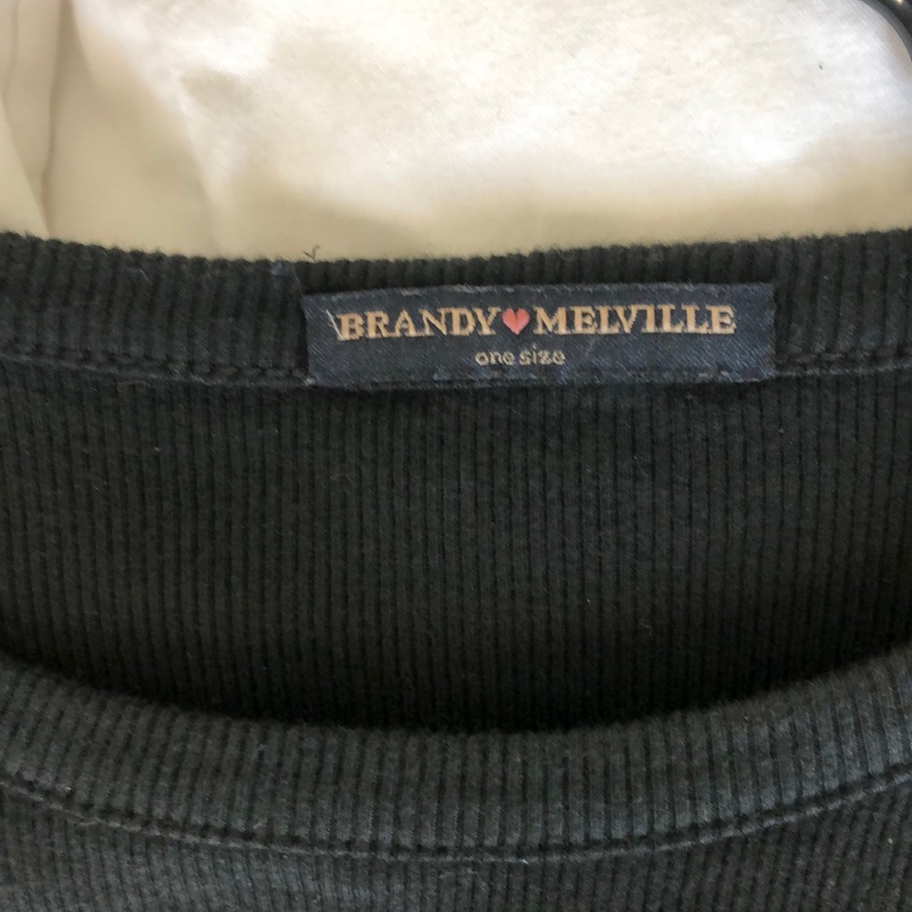 Brandy solid black Dress